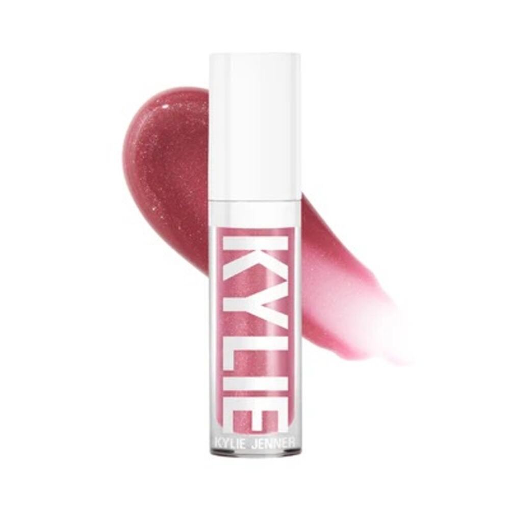 $21 New Kylie Cosmetics Lip Plumping Gloss - 343 rose & Chill